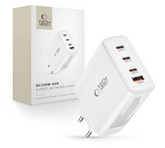 Laadija Tech-Protect NC100W-GAN 35W 3x USB-C, 1x USB-A (valge)